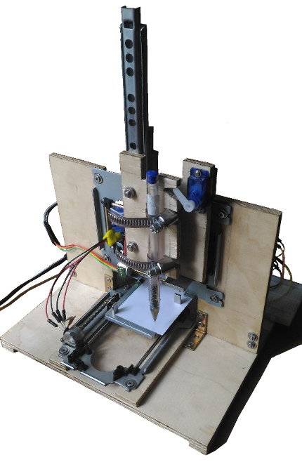 Miniaturowy Plotter CNC